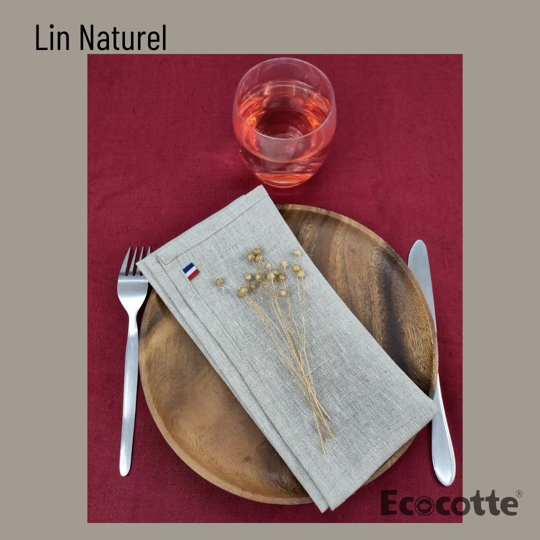 Serviettes en lin français