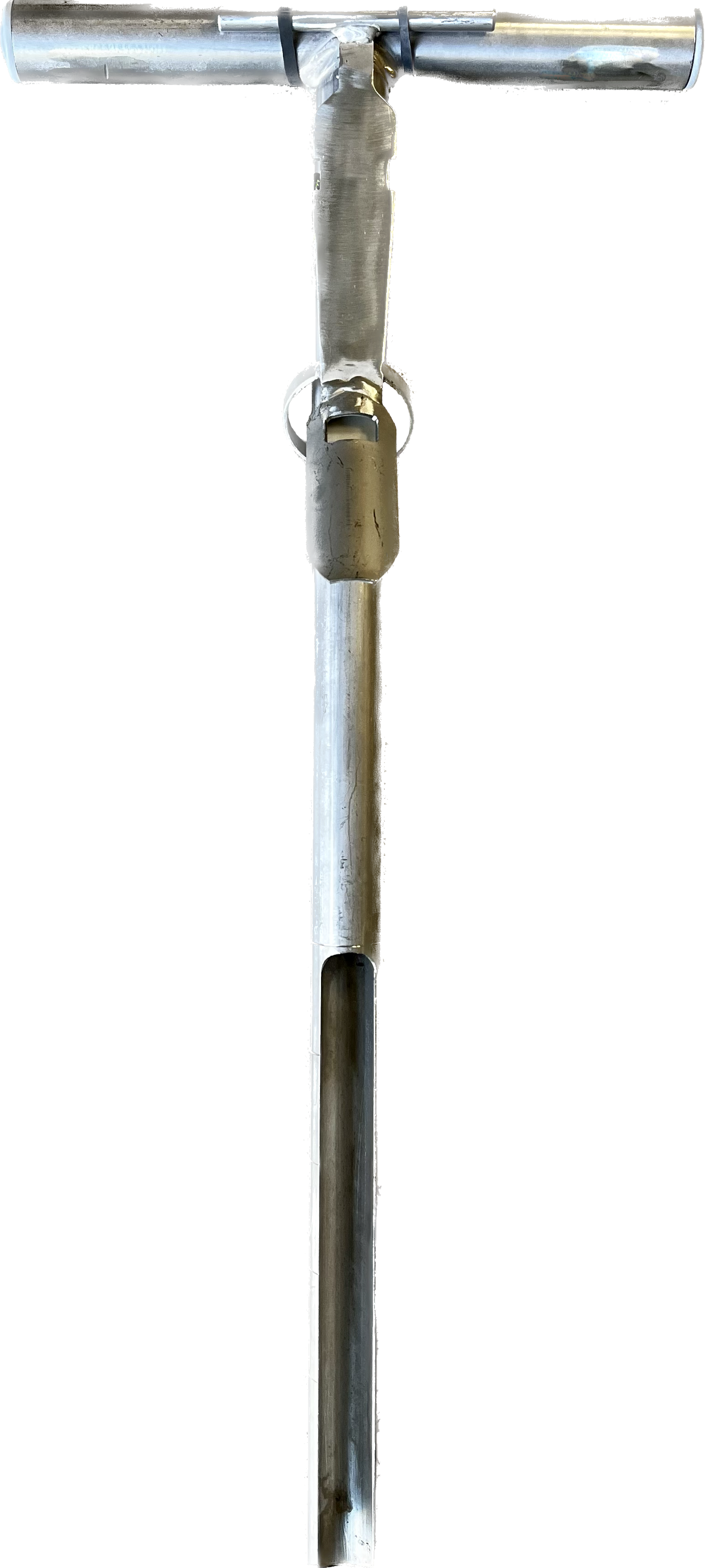Tarière manuelle en inox pour carotte 295 mm et Ø30mm