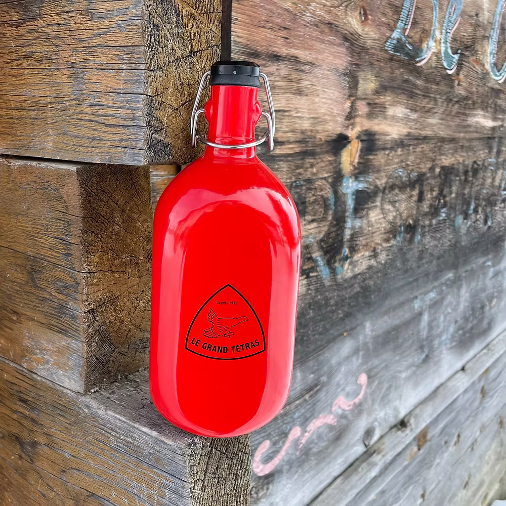 Gourde Carée en aluminum recyclé - 1L