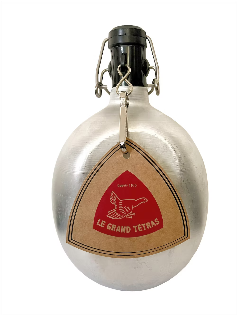 Gourde Ovale en aluminum recyclé - 1L
