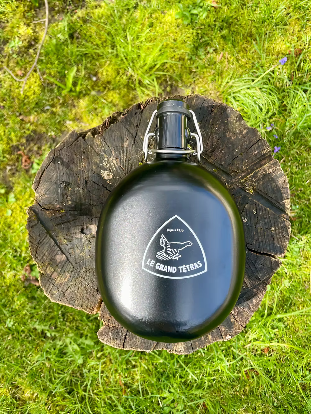 Gourde Ovale en aluminum recyclé - 1L