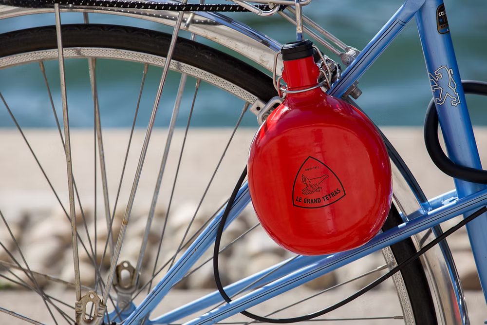 Gourde Ovale en aluminum recyclé - 1L