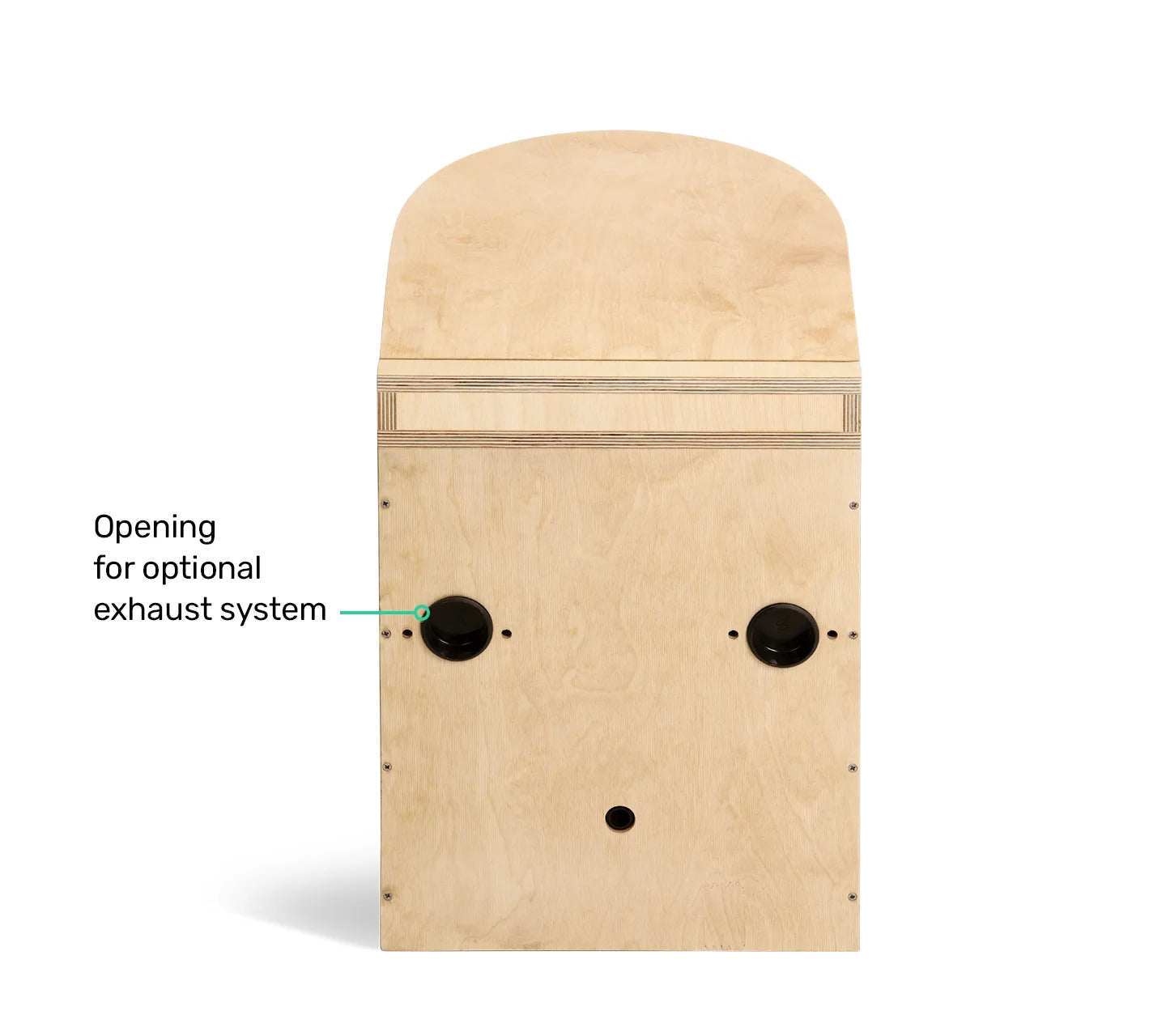 Toilettes sèches en bois de qualité à séparation - LunaBloem