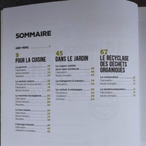 Livre : 16 bricolages low-tech pour la maison et le jardin