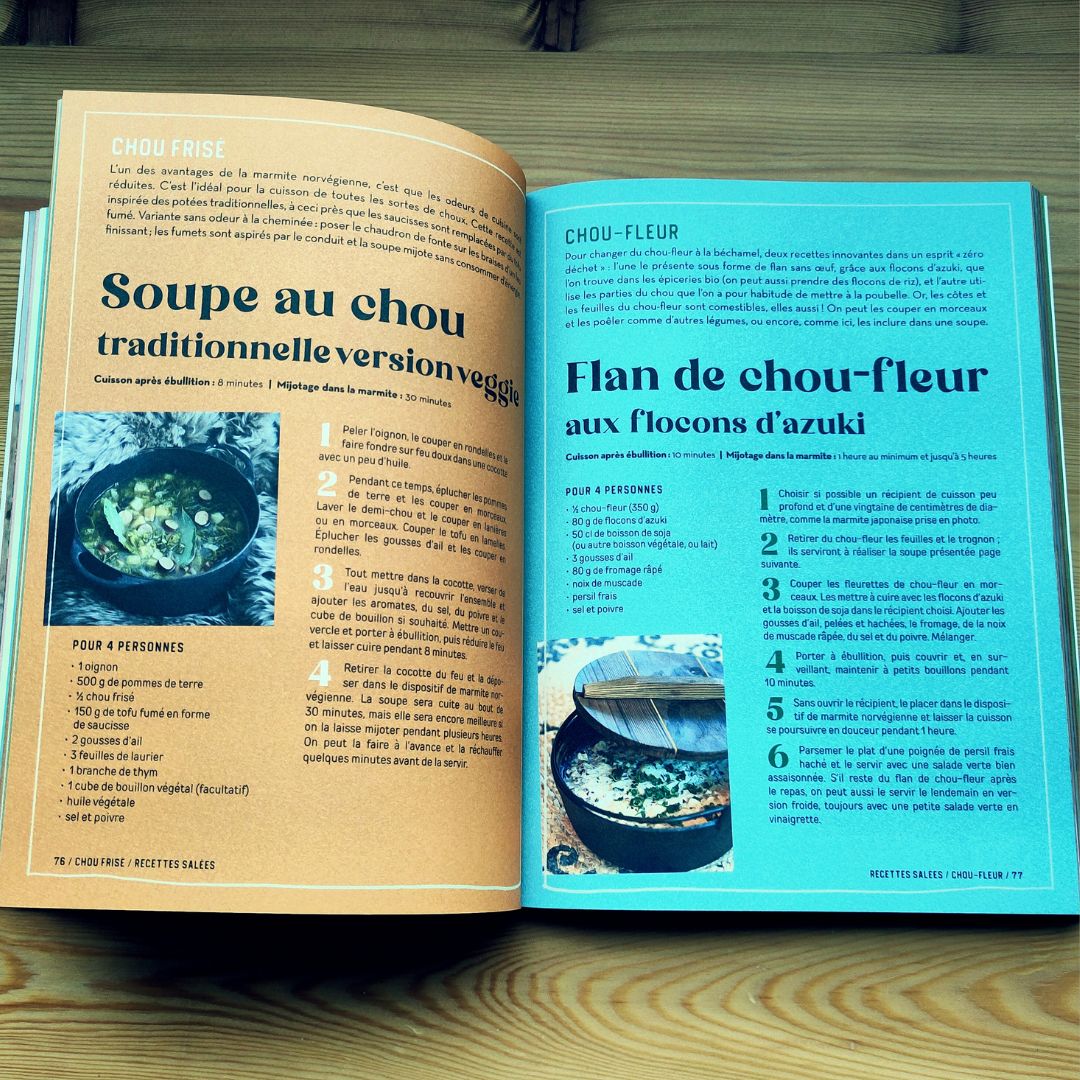 Livre : Marmite norvégienne, la magie de la cuisson low-tech en caisson isolant