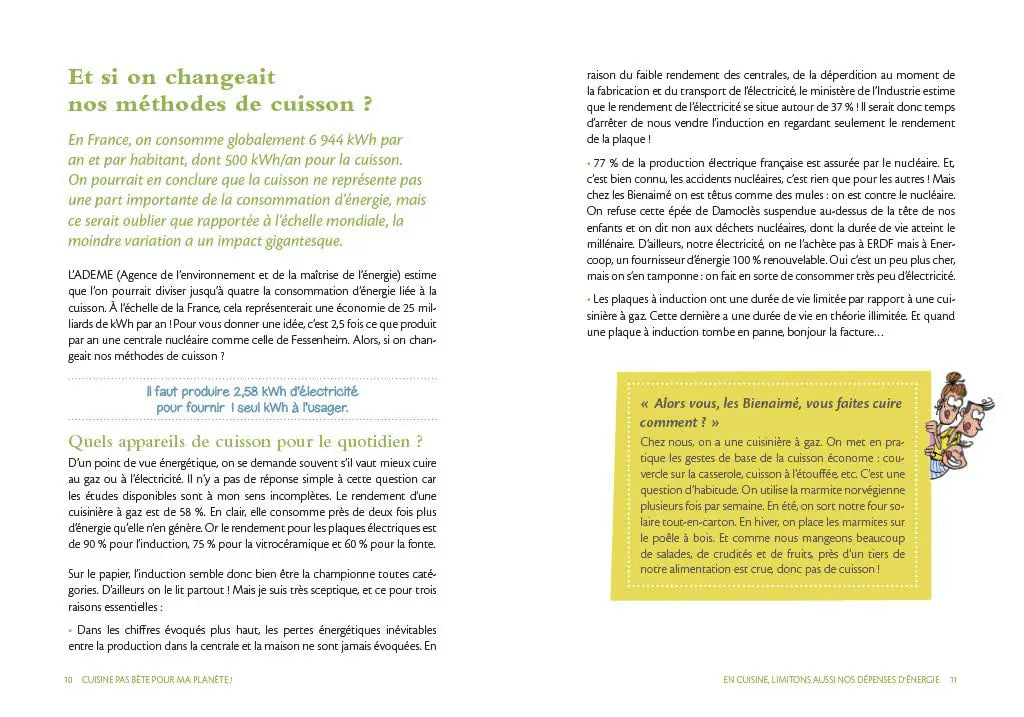 Livre : Cuisine pas bête pour ma planète