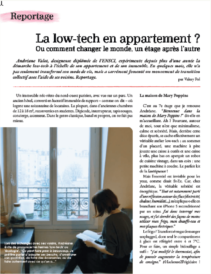 - Abonnement 2 ans Low - Tech Journal - 12 numéros - Lowreka