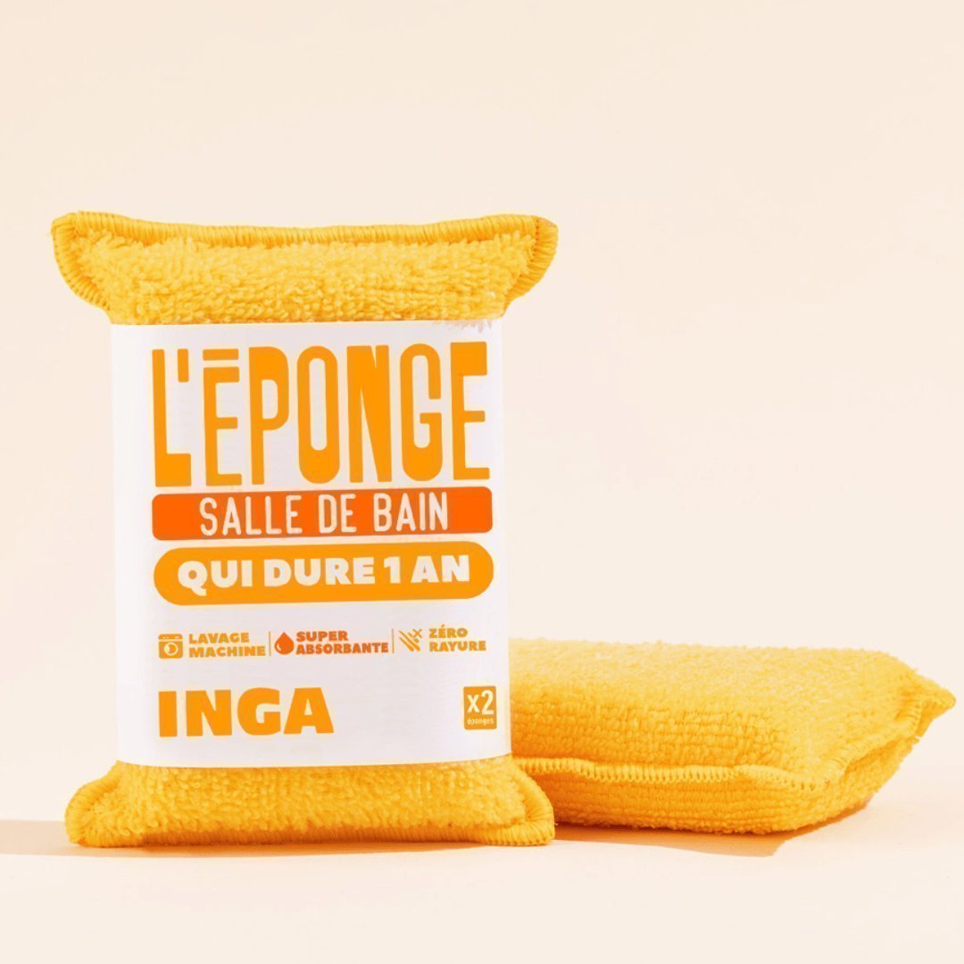 Les éponges - Duo d'Éponges Salle de Bain - Lowreka
