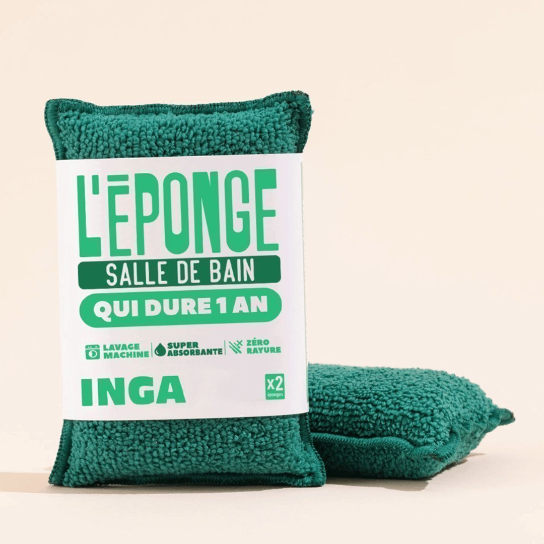 Les éponges - Duo d'Éponges Salle de Bain - Lowreka
