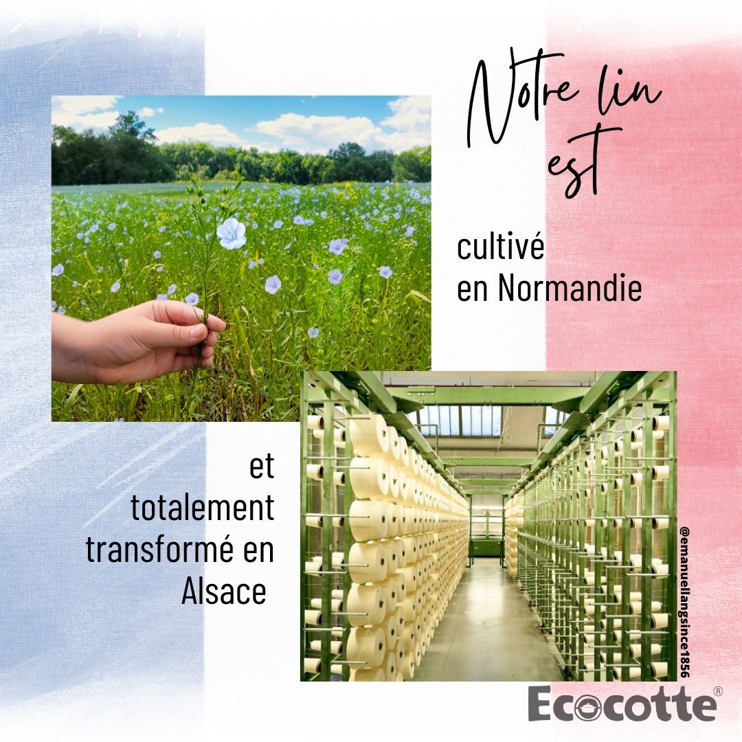 - Lot de 6 Serviettes en lin français - Lowreka