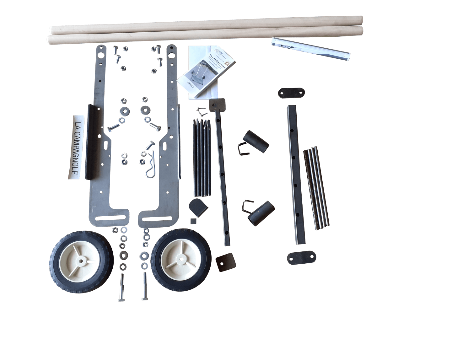 Physical - Kit auto - construction Campagnole "Jardinier" à contre - dents fixes 50cm - Lowreka