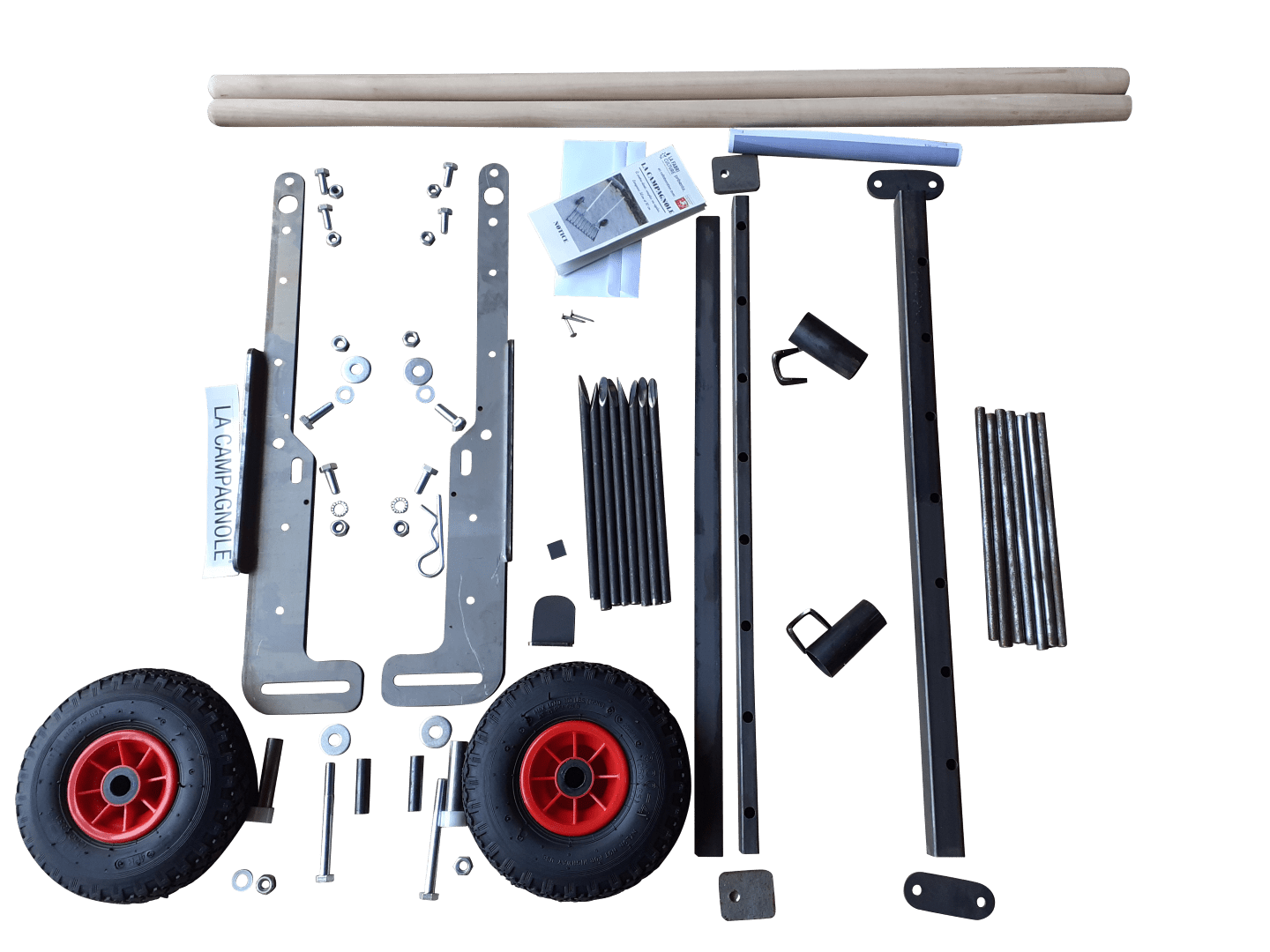 Physical - Kit auto - construction Campagnole "Maraîcher" à contre - dents fixes 80cm - Lowreka