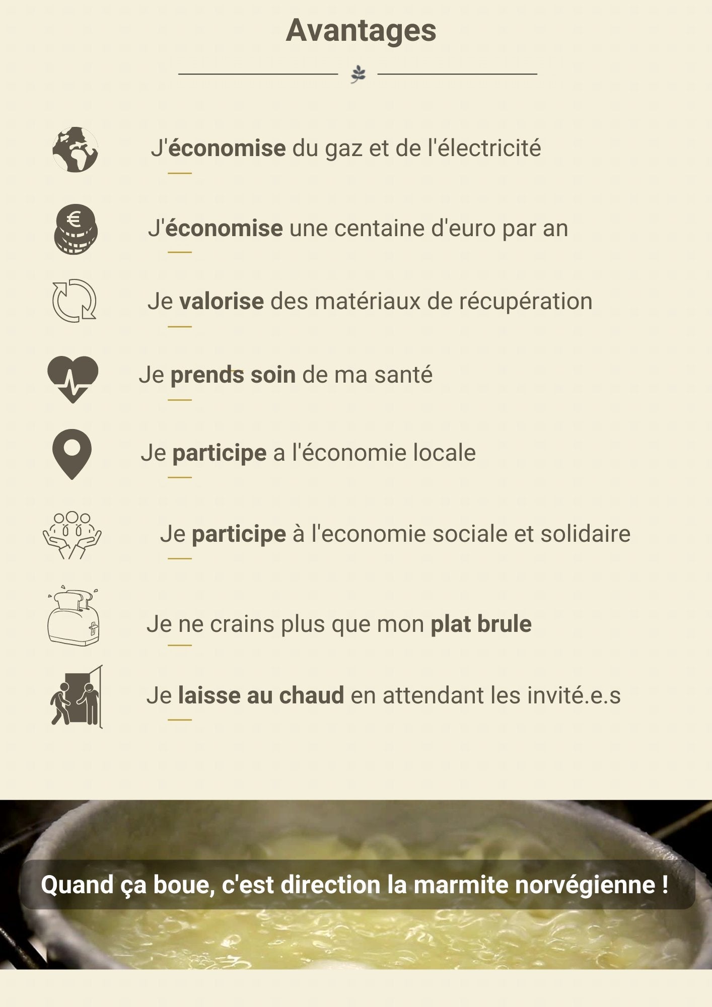 Physical - Marmite norvégienne en bois XL 4 à 8 personnes - Lowreka