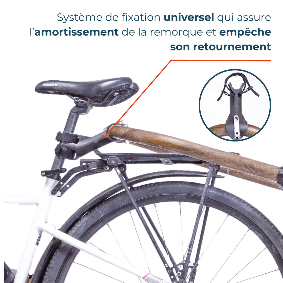 Physical - Remorque de vélo Maïna en lin - Lowreka