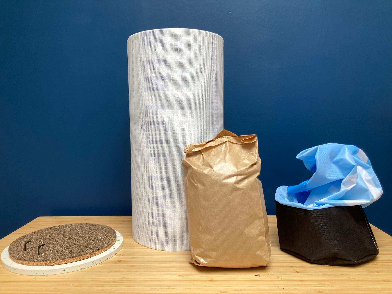 - Silo Composteur aérobie en plastique upcyclé - Lowreka