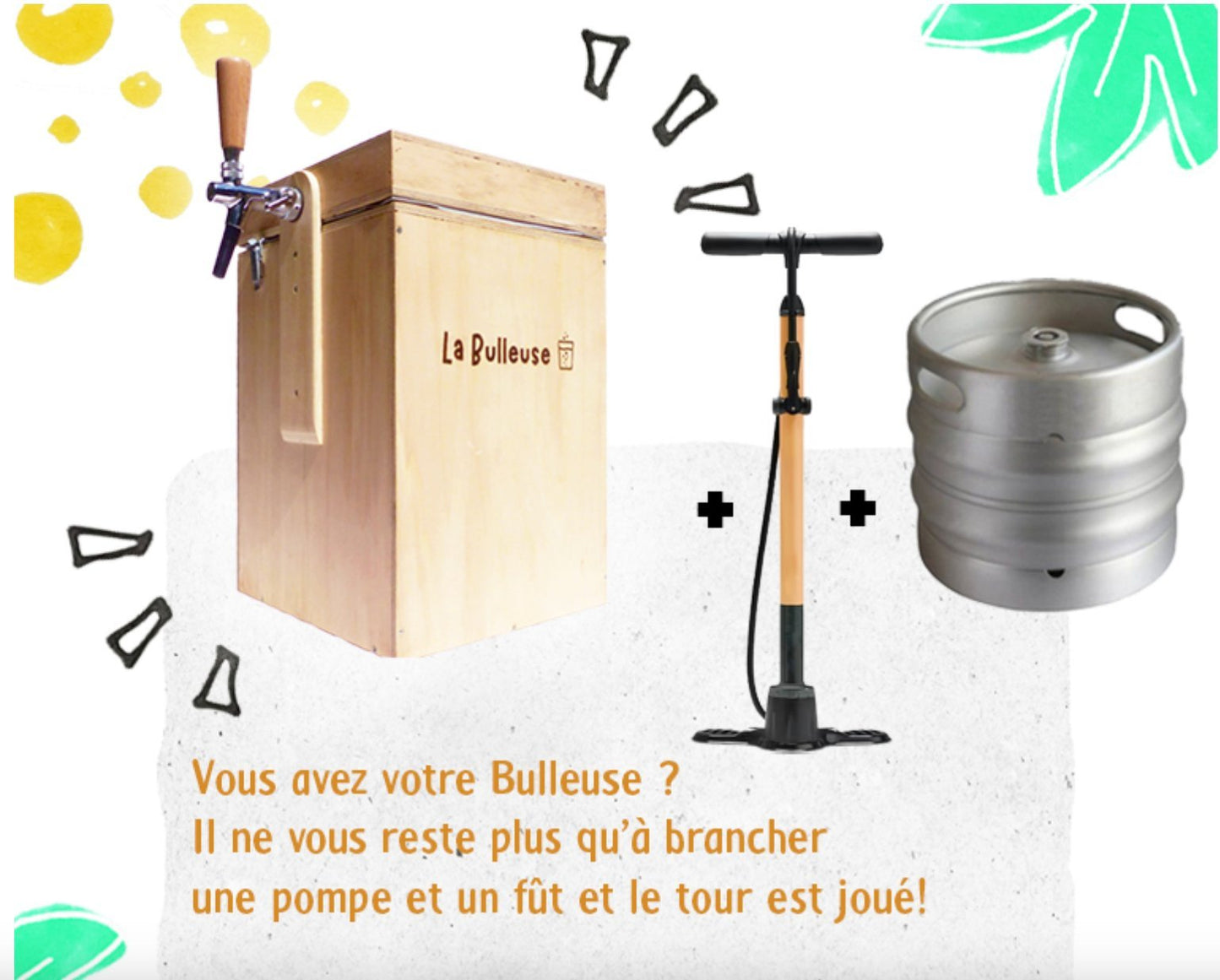 - Tireuse à bière la Bulleuse - Lowreka
