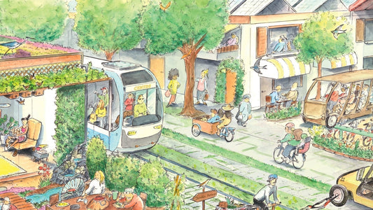 🎨 🖌 Découvrez l'affiche Lowreka qui imagine un 2040 en mode low-tech - Lowreka