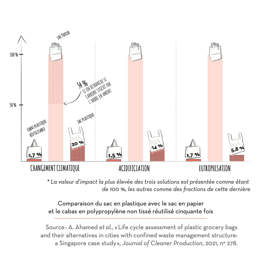 🌍 Et si le sac en plastique n'était pas le pire choix pour l'environnement ? 🛍️ - Lowreka