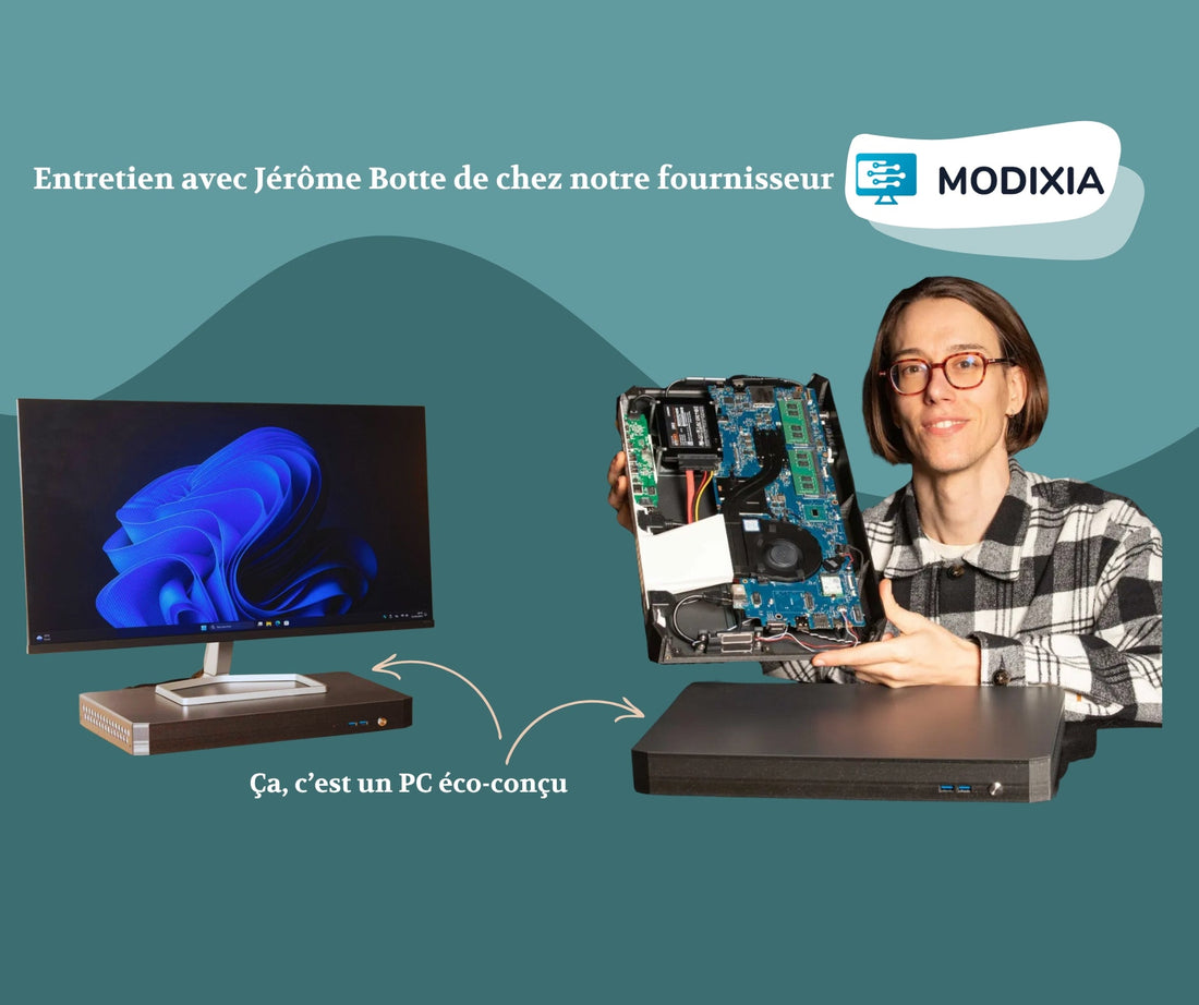 💻 Low-tech et high-tech sont-elles incompatibles ? Les PC "Restart" de Modixia prouvent le contraire ! - Lowreka