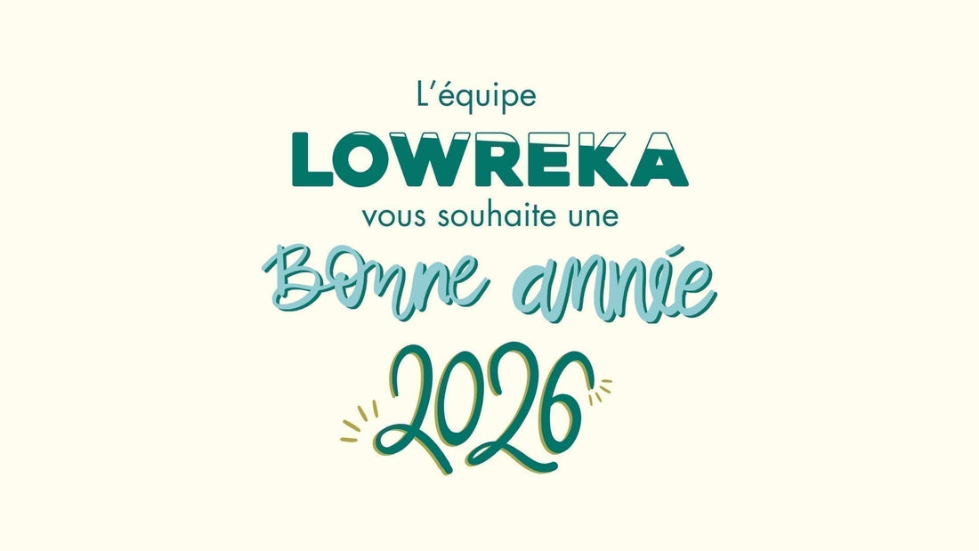 💫 Lowreka vous souhaite une douce année 2026... et vous donne plein de nouvelles ! - Lowreka