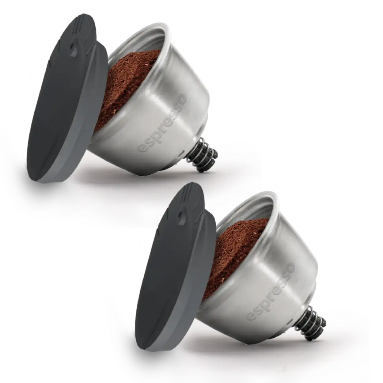 Capsules réutilisables Nescafé et Dolce Gusto Caps'Me en inox alimentaire