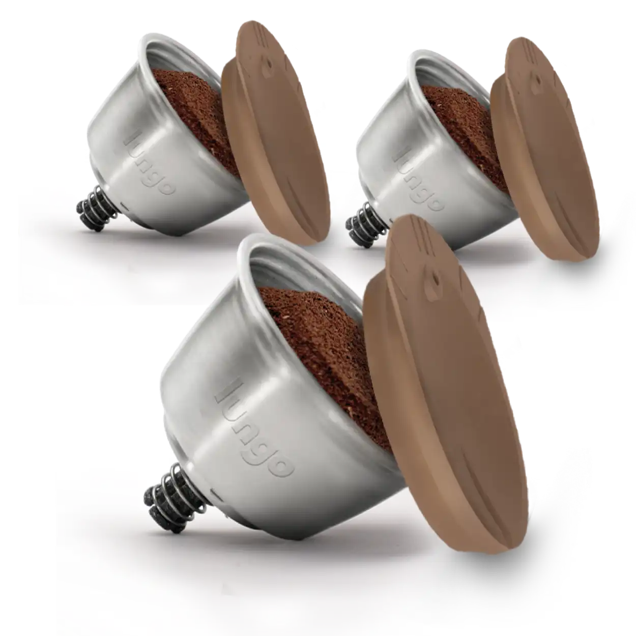 Capsules réutilisables Nescafé et Dolce Gusto Caps'Me en inox alimentaire