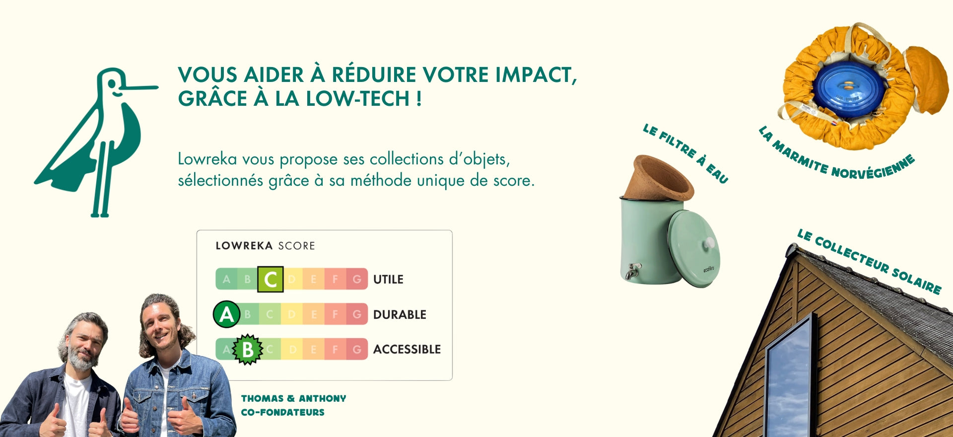 vous aider à réduire votre impact environnemental grâce à la low-tech