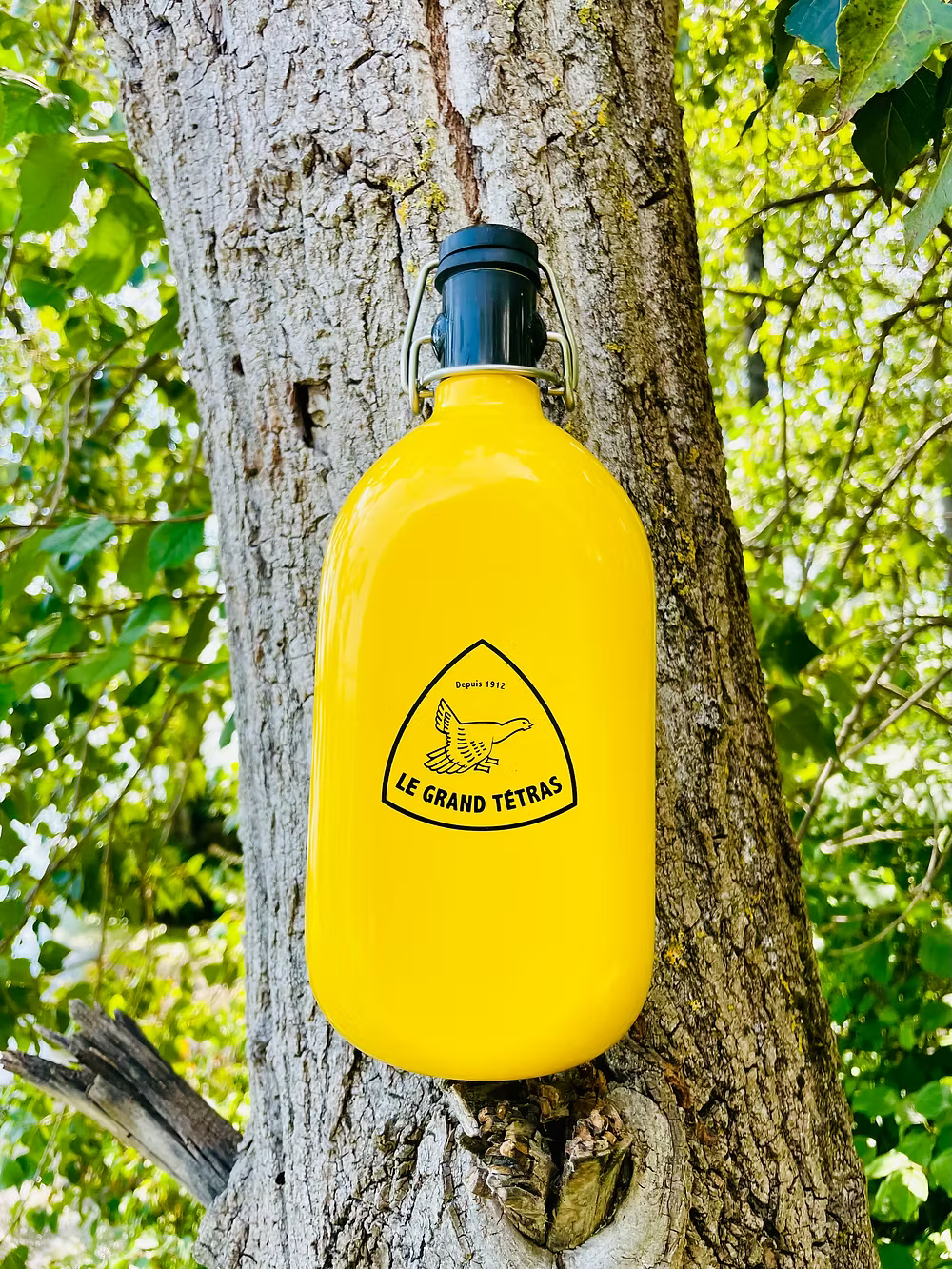 Gourde Carée en aluminum recyclé - 1L