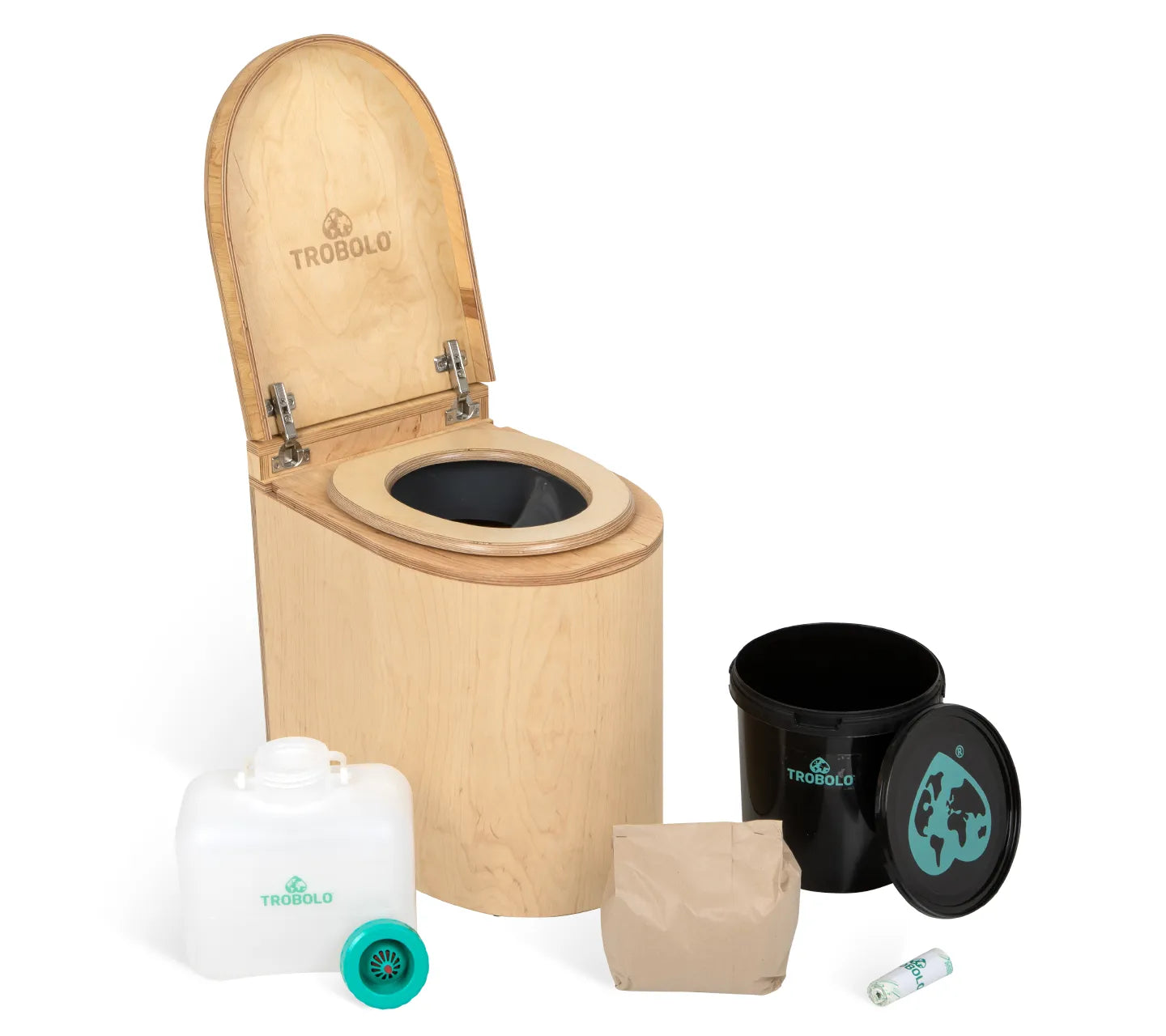 Toilettes sèches en bois de qualité à séparation - LunaBloem