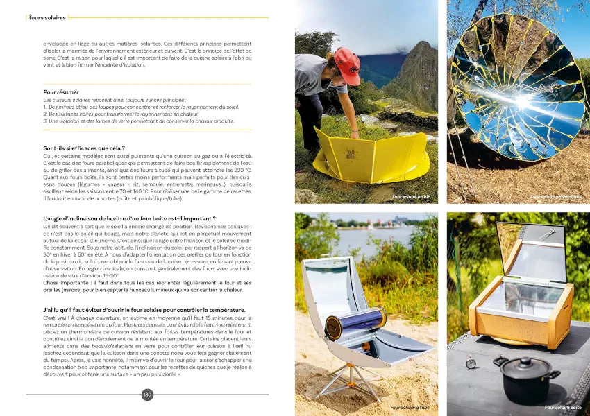 Livre : Cuisiner sans gaz ni électricité