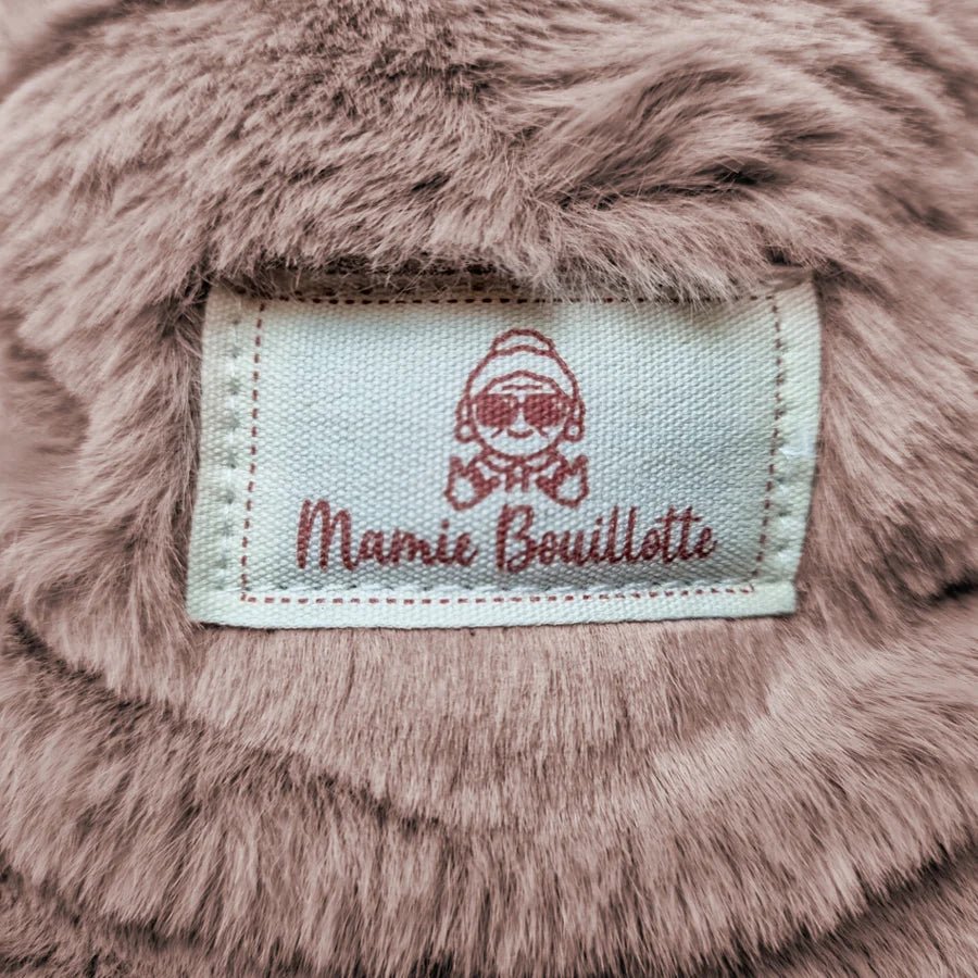  - Bouillotte à eau version moumoute : conserve la chaleur pendant 8 heures - Lowreka