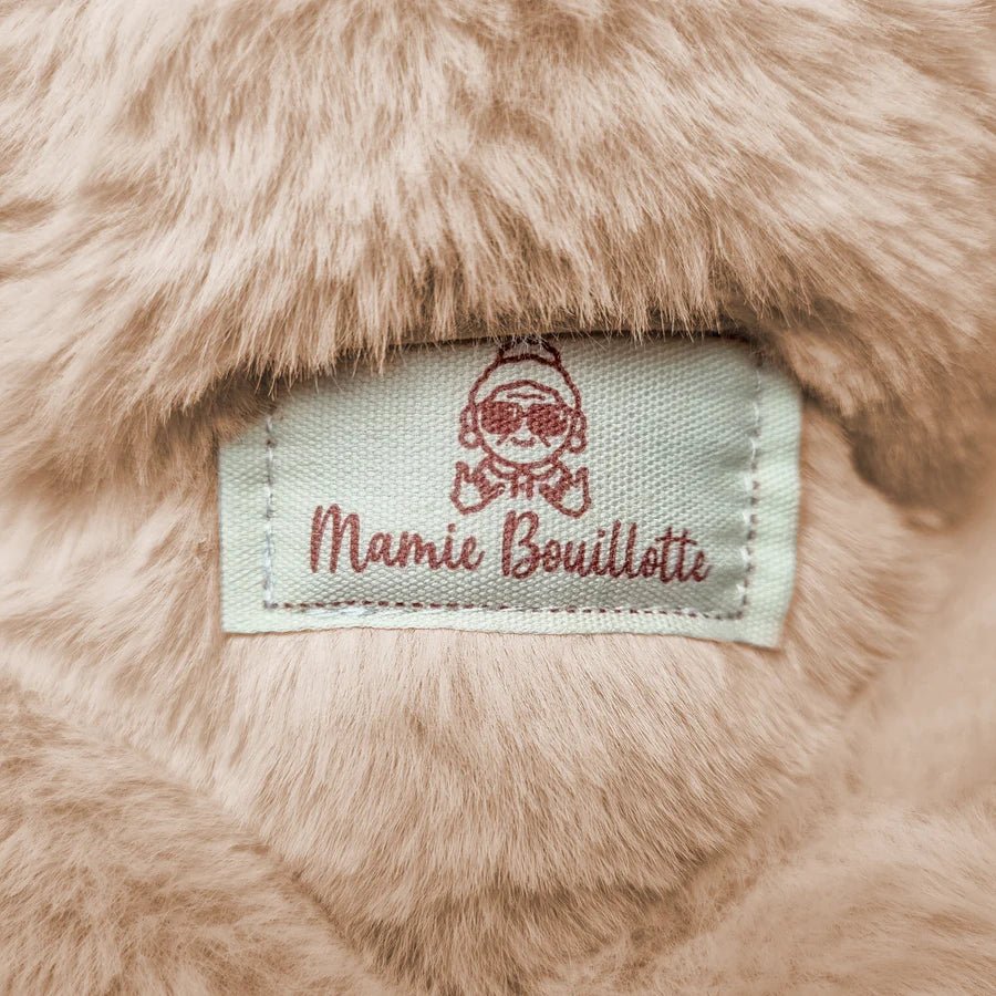  - Bouillotte à eau version moumoute : conserve la chaleur pendant 8 heures - Lowreka