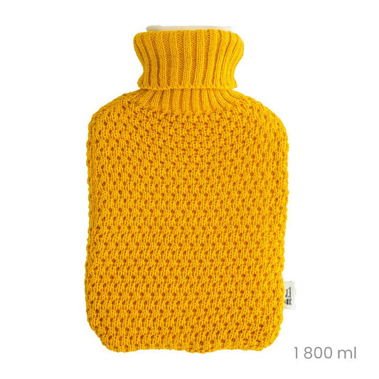 Bouillotte - Bouillotte à eau version Jersey : conserve la chaleur pendant 8 heures - Lowreka