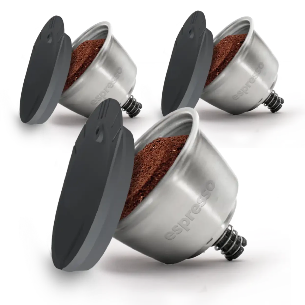 - Capsules réutilisables Nescafé et Dolce Gusto Caps'Me en inox alimentaire - Lowreka