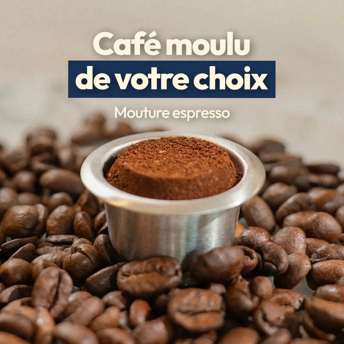 - Capsules réutilisables Nespresso Caps'Me en inox alimentaire - Lowreka
