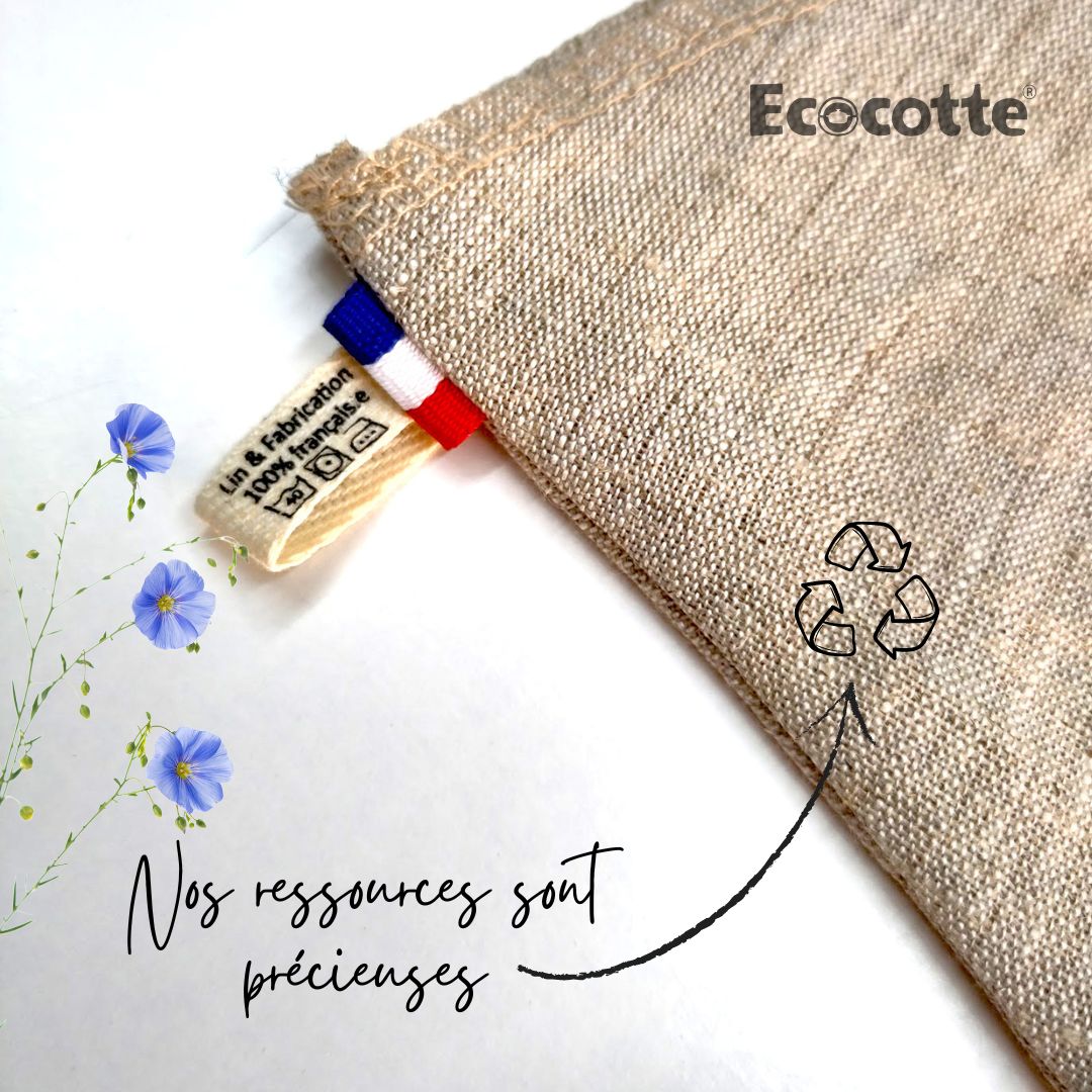 - Filtre à café réutilisable en lin français d'Ecocotte - Lowreka