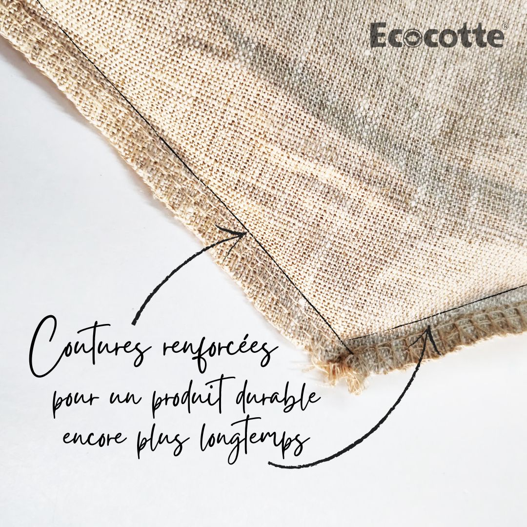 - Filtre à café réutilisable en lin français d'Ecocotte - Lowreka