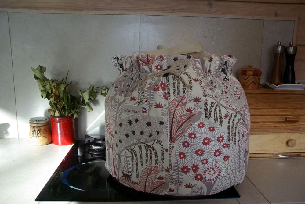 - Marmite norvégienne Balaio isolation en chanvre et tissu en coton - Lowreka