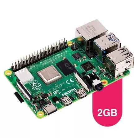 ordinateur - Kit ordinateur sobre Polyvalent : Raspberry Pi 4 (2 Go) - Lowreka