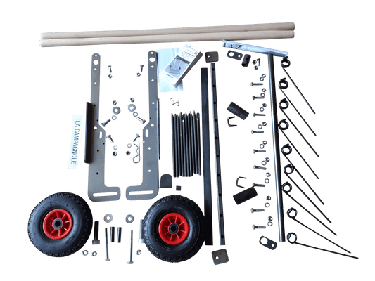 Physical - Kit auto - construction Campagnole "Maraîcher" à contre - dents à ressorts 80cm - Lowreka