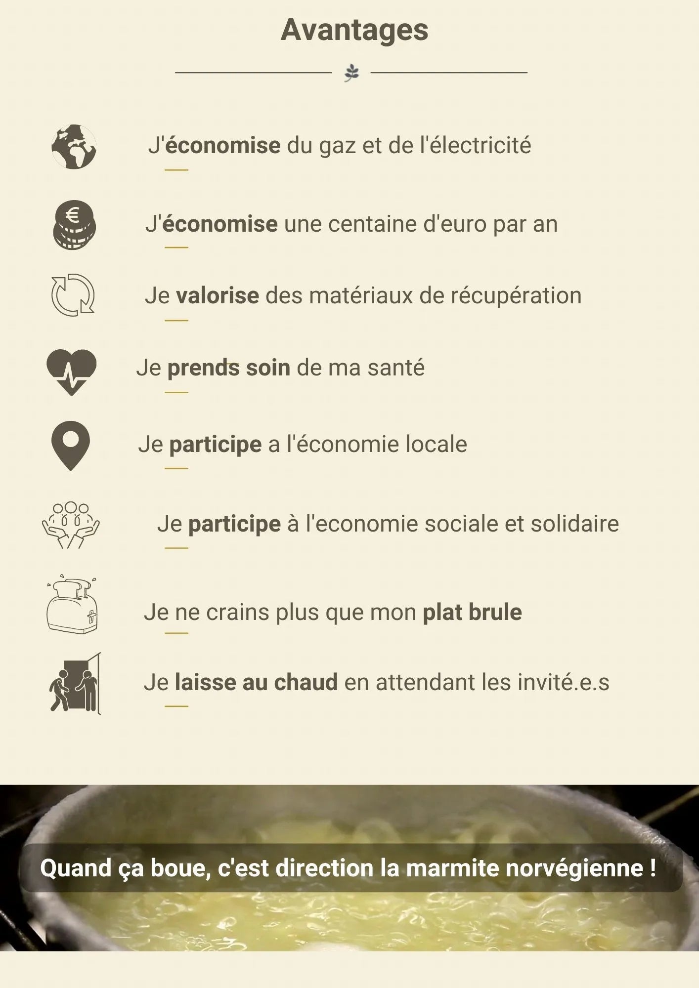 Physical - Marmite norvégienne en bois 2 à 4 personnes - Lowreka