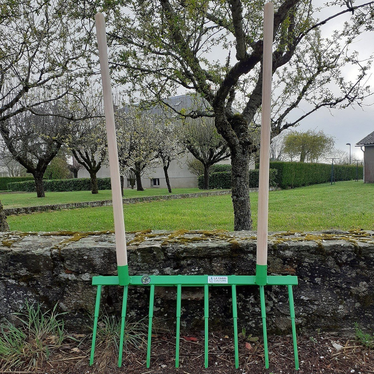 Physical - Odinette à dents longues pour décompacter, aérer et structurer le sol sans effort - Lowreka