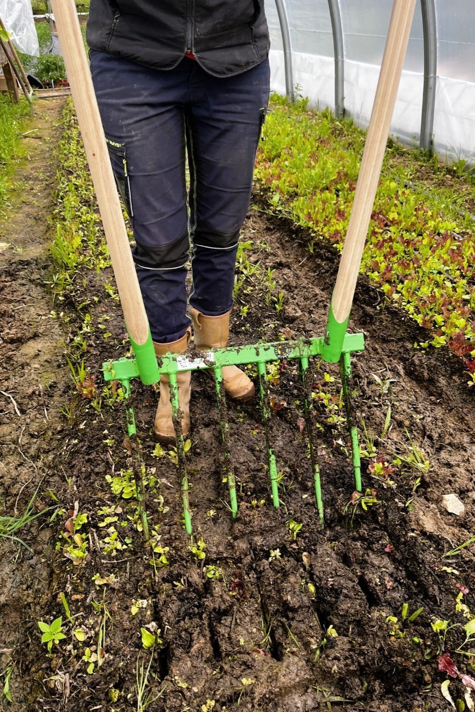 Physical - Odinette arboriste / pépinériste pour décompacter, aérer et structurer le sol - Lowreka