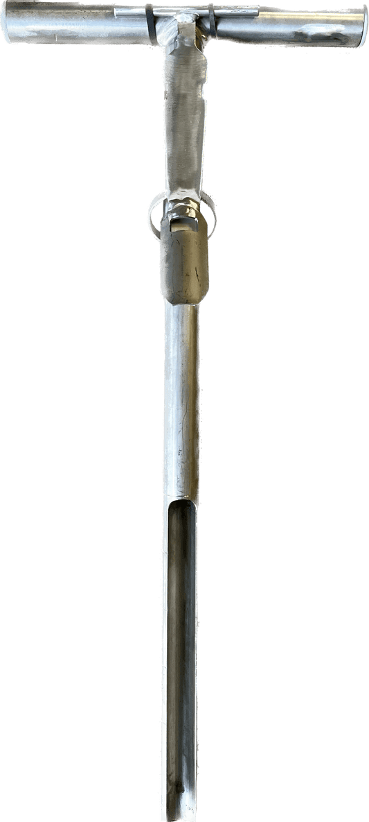 Physical - Tarière manuelle en inox pour carotte 295 mm et Ø30mm - Lowreka