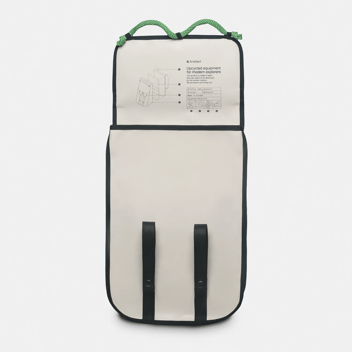 Sac à dos - Gravelot - 18L - Blanc - Lowreka