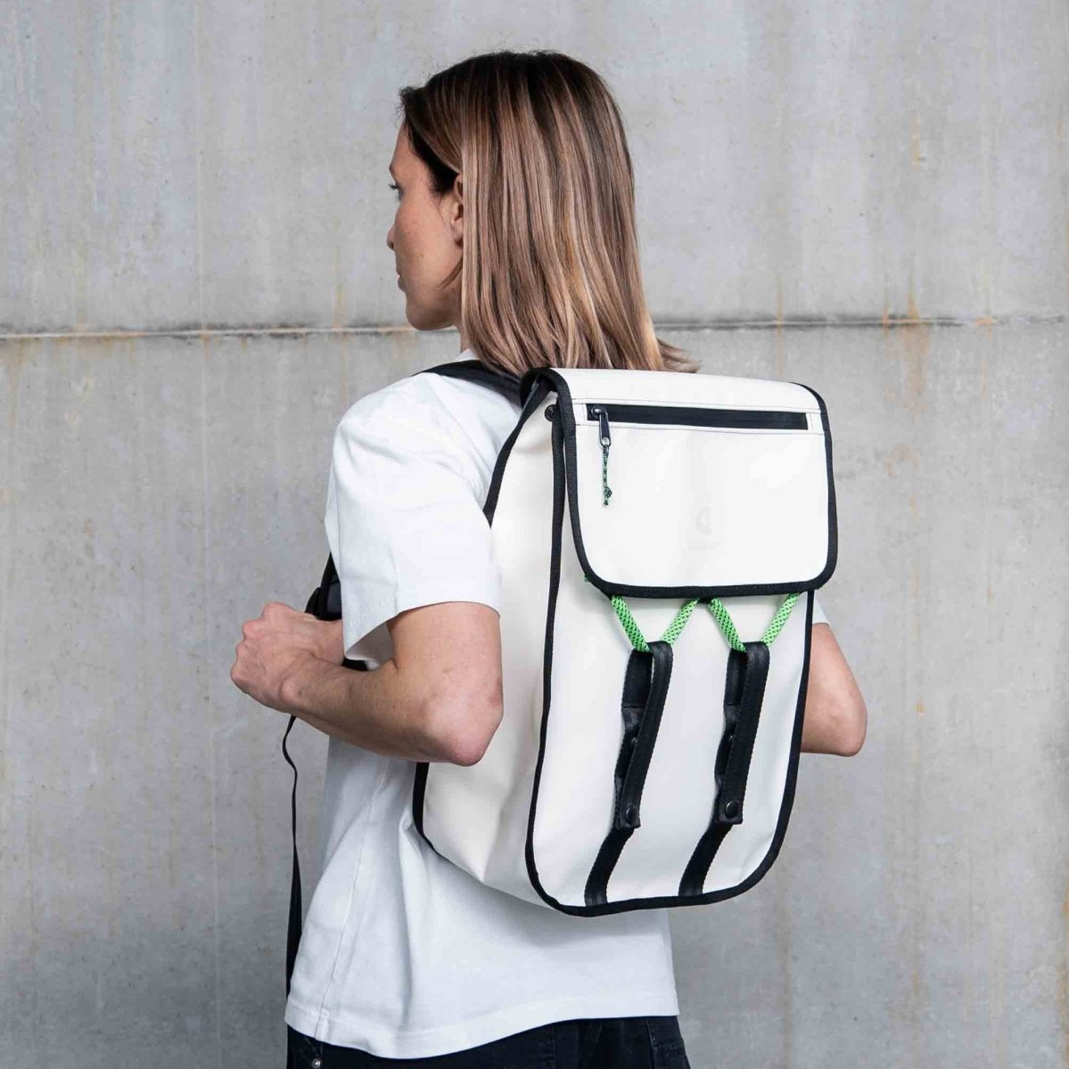 Sac à dos - Gravelot - 18L - Blanc - Lowreka