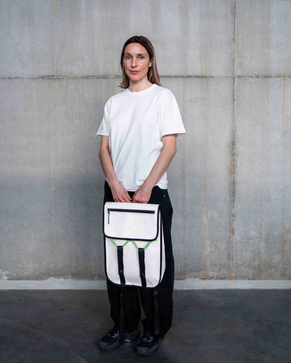 Sac à dos - Gravelot - 18L - Blanc - Lowreka