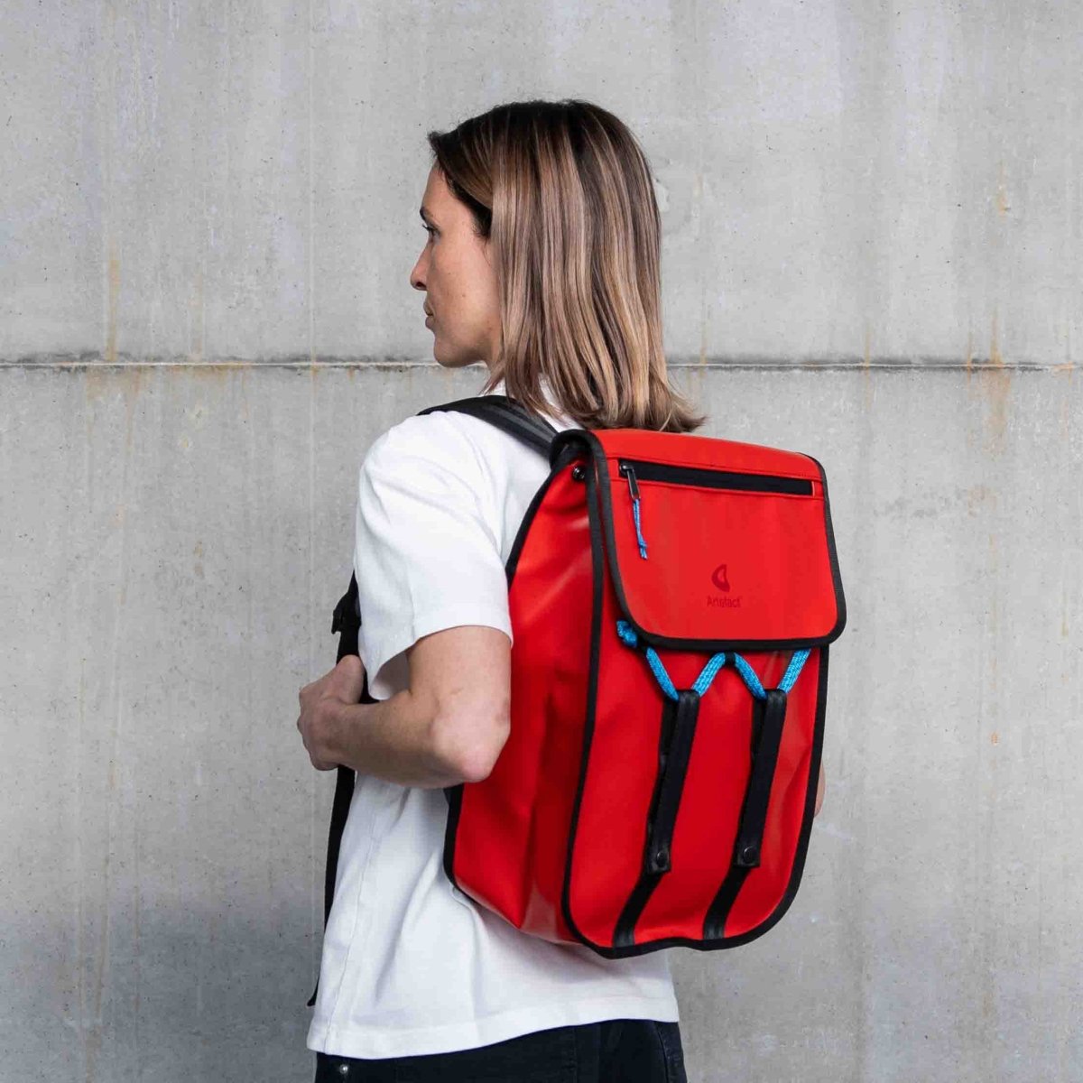 Sac à dos - Gravelot - 18L - Rouge - Lowreka
