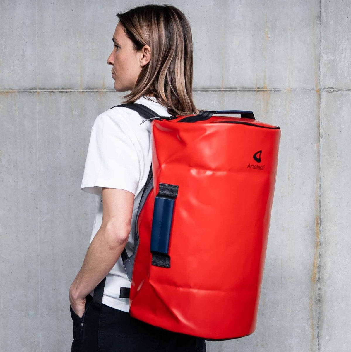 Sac voyage - Hors - Bord - 35L - Rouge - Lowreka