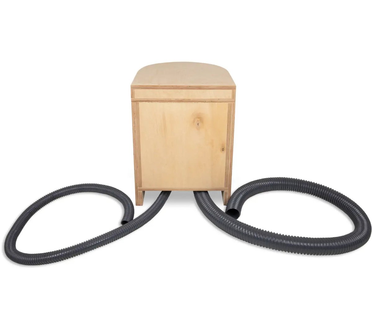  - Toilettes sèches fixes en bois évacuation urines extérieur et ventilation - TinyBloem - Lowreka